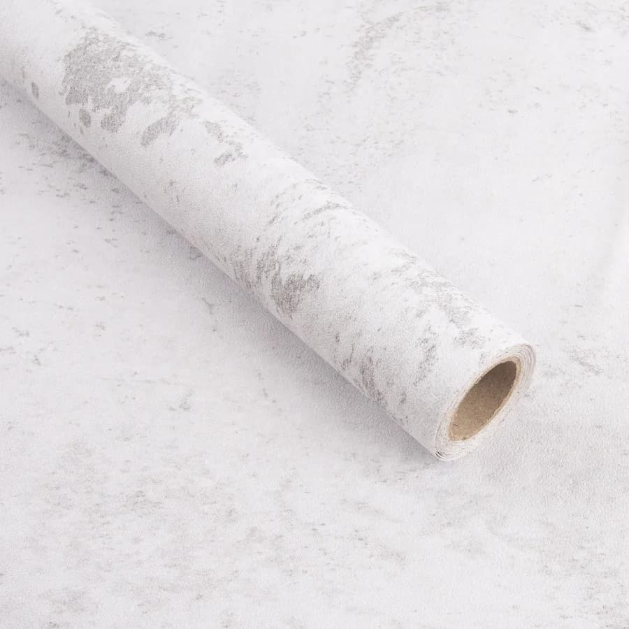 COWINLIFE DECO Waterproof Peel and Stick Textured Wallpaper PVC Self-Adhesive Cement Wallpaper for Bathroom Decorative Wall Stickers