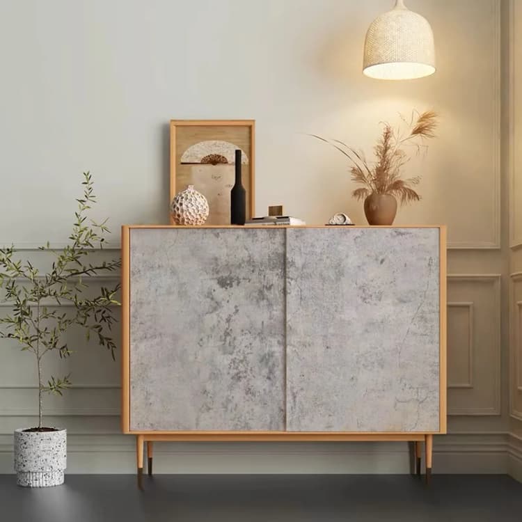 COWINLIFE DECO Waterproof Peel and Stick Textured Wallpaper PVC Self-Adhesive Cement Wallpaper for Bathroom Decorative Wall Stickers detail 5
