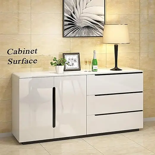 COWINLIFE DECO White Self-Adhesive Peel and Stick Wallpaper Waterproof Glitter Wallpaper Kitchen Cabinet Vinyl Wrap Wall Sticker detail 6