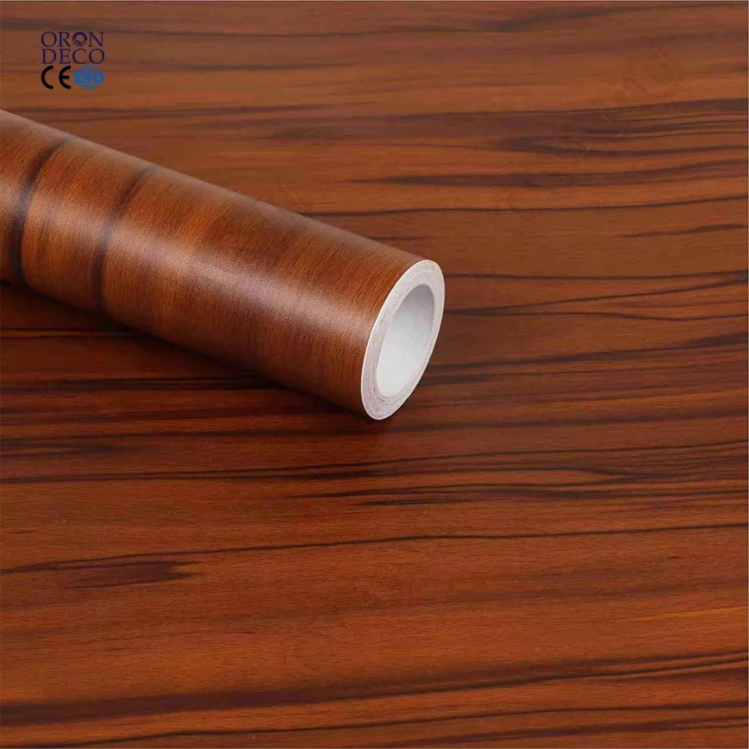 COWINLIFE Woodgrain Walls Stickers 3d Peel and Stick Wallpaper Coffee Shop Interiors Design Home Decor Selfadhesive Wallpaper Rolls