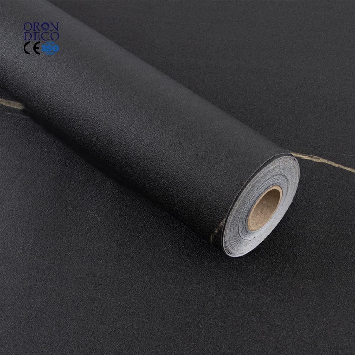 COWINLIFE DECO Wall Stickers Matte Marble Sticker Black Peel and Stick PVC Wallpaper Rolls Papier Peint for Home Decor 3d Wall Panel