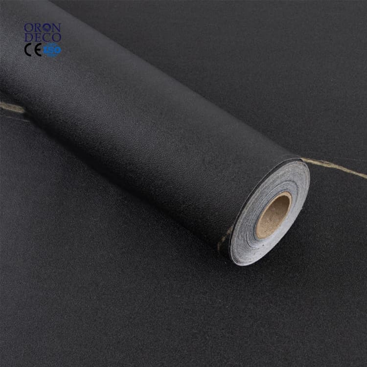 COWINLIFE DECO Wall Stickers Matte Marble Sticker Black Peel and Stick PVC Wallpaper Rolls Papier Peint for Home Decor 3d Wall Panel detail 1