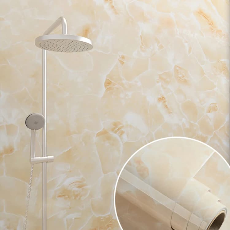 COWINLIFE DECO Mixture Marble Sticker for Dining Table Self-Adhesive PVC 3d Wallpaper Roll House Decor Design Room Decoration Items detail 7