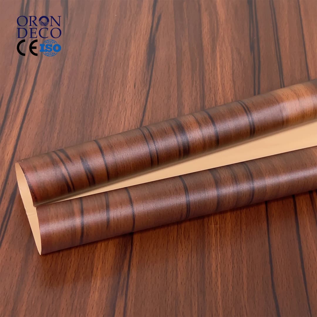 COWINLIFE DECO Wood Self-adhesive Textured Wallpaper for Wall PVC Self-adhesive Kitchen 3d Home Bathroom Rolls Wall Panels Paper