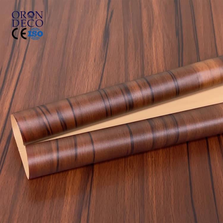 COWINLIFE DECO Wood Self-adhesive Textured Wallpaper for Wall PVC Self-adhesive Kitchen 3d Home Bathroom Rolls Wall Panels Paper detail 1