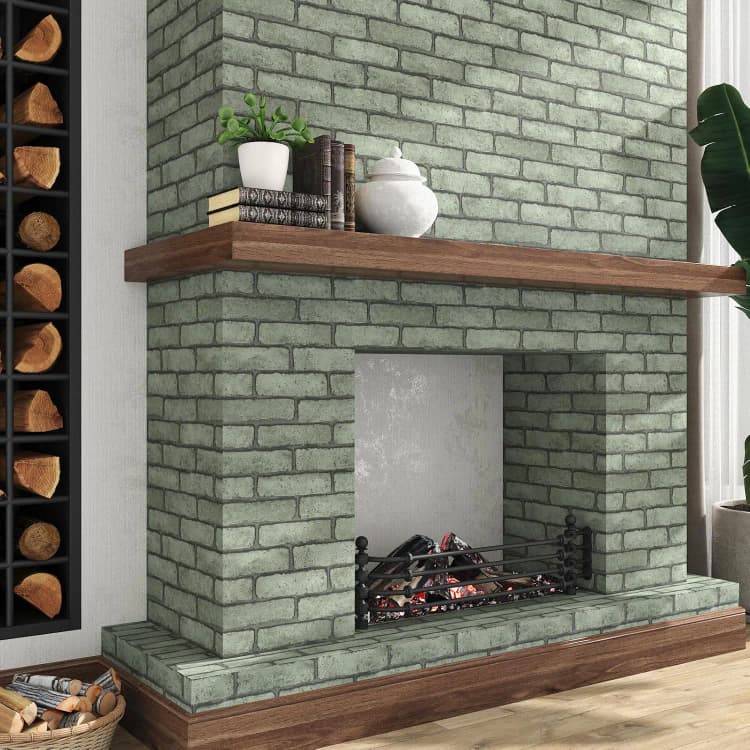 COWINLIFE DECO Brick PVC Material Wall Decor Glue Stripping Removable Self Adhesive Wallpaper Roll Interior Decoration Home Decor detail 4