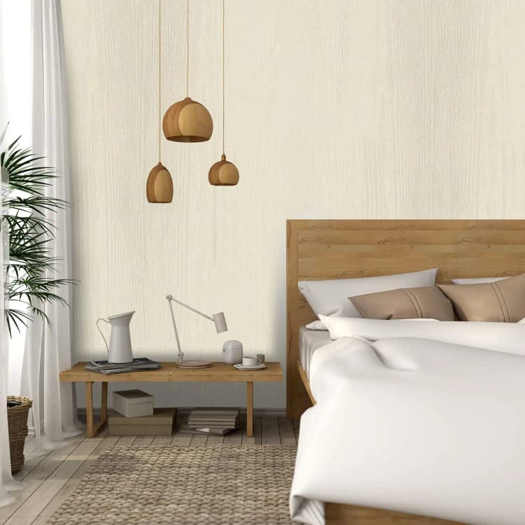 COWINLIFE DECO Wood Grain Stickers Wall Paper 3d Home Luxury Wallpaper Home Decor Counter Top Cover Peel and Stick Wallpaper Roll detail 6