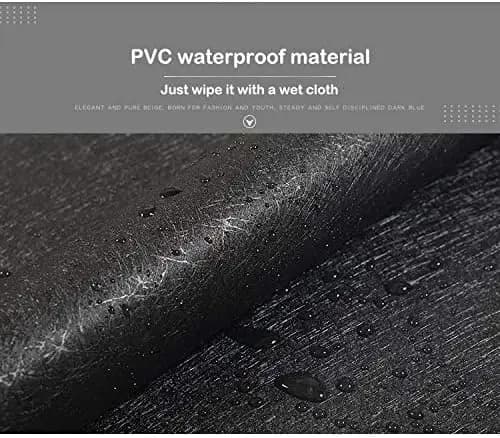 COWINLIFE 3D Embossed Black Textured Wallpaper Peel and Stick Self Adhesive Vinyl Silk Wallpaper for Wall Decoration detail 2