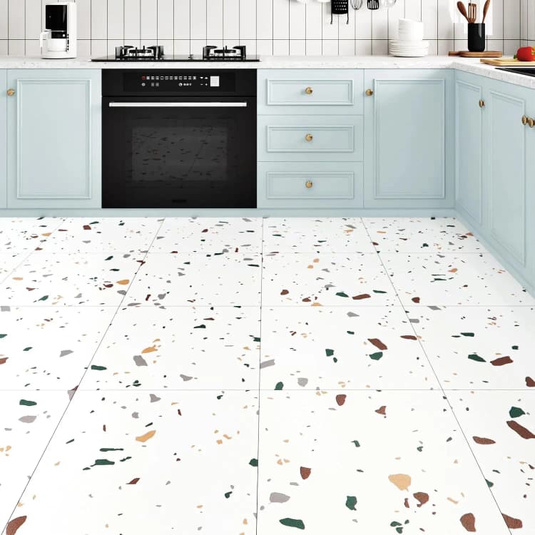 COWINLIFE DECO Wholesale Room Decor Waterproof Materials Self-Adhesive Pvc Plastic Flooring Sticker Home Decor Luxury Vinyl Flooring detail 2