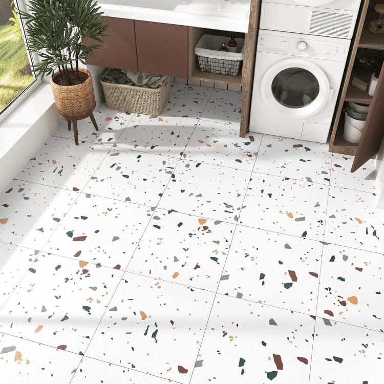 COWINLIFE DECO Wholesale Room Decor Waterproof Materials Self-Adhesive Pvc Plastic Flooring Sticker Home Decor Luxury Vinyl Flooring detail 4