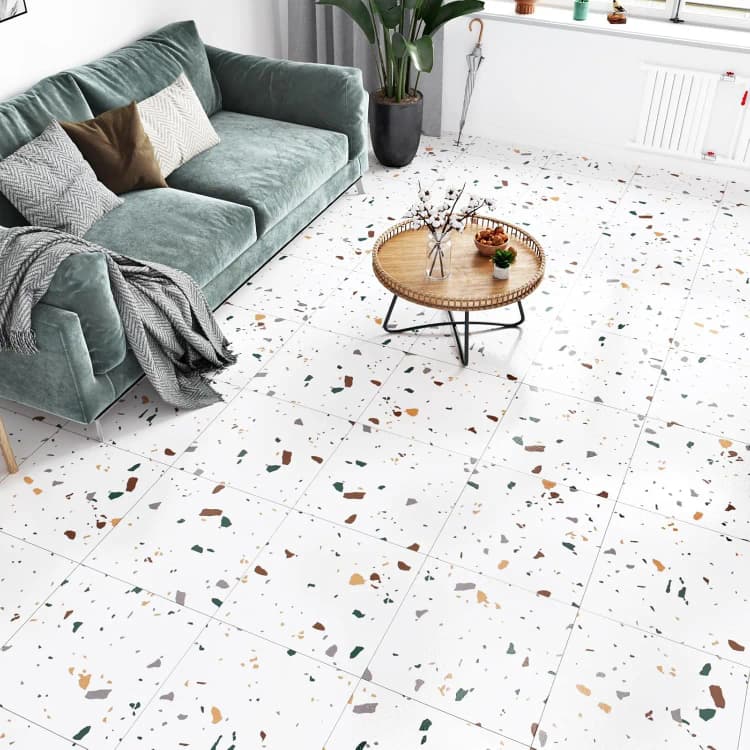 COWINLIFE DECO Wholesale Room Decor Waterproof Materials Self-Adhesive Pvc Plastic Flooring Sticker Home Decor Luxury Vinyl Flooring detail 5