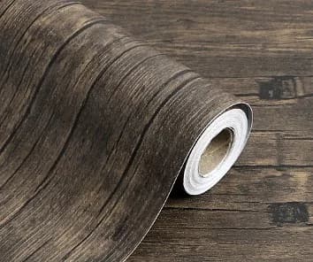 COWINLIFE DECO Self-Adhesive Thickened Wood Grain Wallpaper Roll Home Decor Furniture Table Wall Decor Peel Stick Wallpapers Stickers detail 7