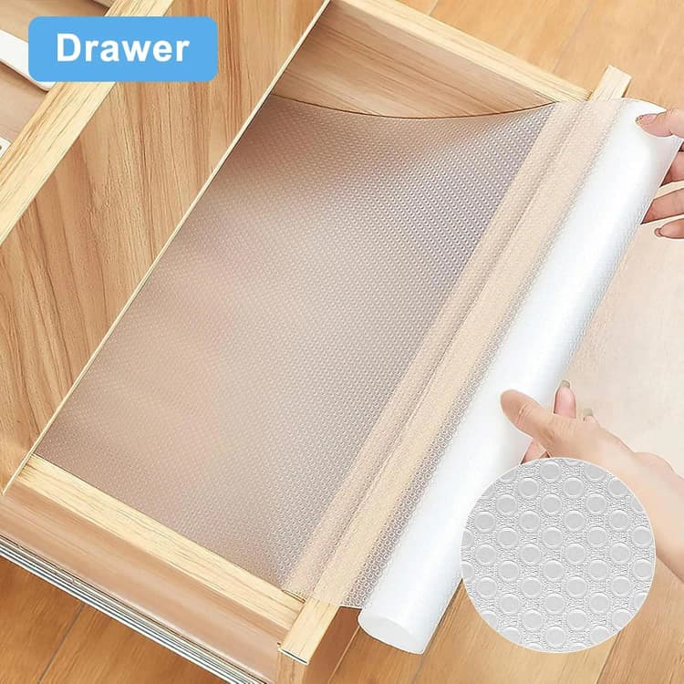 Wholesale Price Food Safety Grade Available Eva Material OEM Waterproof Anti Slip Mat Eva Shelf Kitchen Ultra-Thin Shelf Mats detail 5