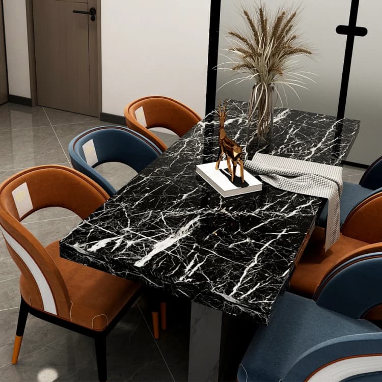 OEM ODM Custom Morden Waterproof Marble Contact Paper Self Adhesive Peel and Stick Wallpaper for Kitchen Bathroom Room detail 3