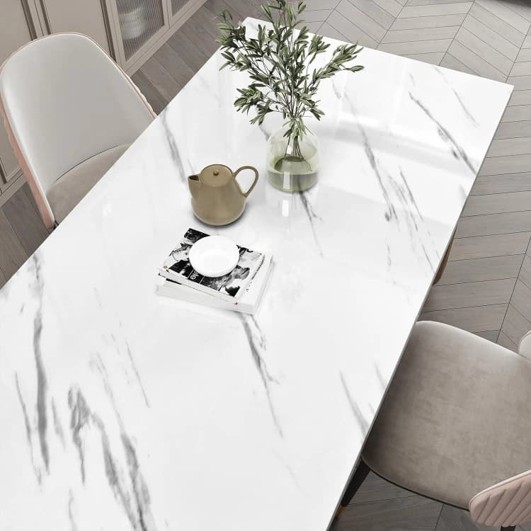 COWINLIFE Hot Selling Vinyl Peel and Stick Wallpaper Self Adhesive Wall Paper 3D Wall Marble Sticker for Wall 23.5 Inch X196.7inch detail 5