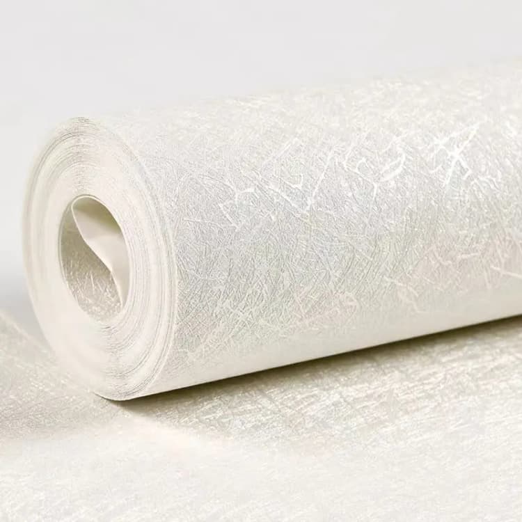 COWINLIFE Embossed White Textured Wallpaper Peel and Stick Self Adhesive Vinyl Silk Wallpaper for Wall Decoration 23.5 Inch X117inch detail 7