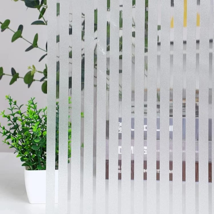 COWINLIFE DECO Window Tint Film Window Privacy Glass Cover for Office Decorative Films Vinyl Wrap Wallpaper Rolls 48" X 790" Inch detail 3