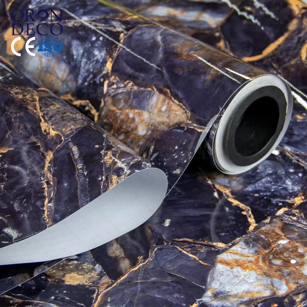 COWINLIFE DECO Pvc Floor Sticker Kitchen Wrap Marble Sticker Self-adhesive Wallpaper Decoration PVC Film Furniture Floor Protective