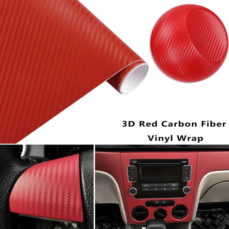 COWINLIFE DECO Factory Outlet Top Selling Waterproof 3D Matt Carbon Fiber Car Wrapping Film Vinyl Self-adhesive Stickers detail 5