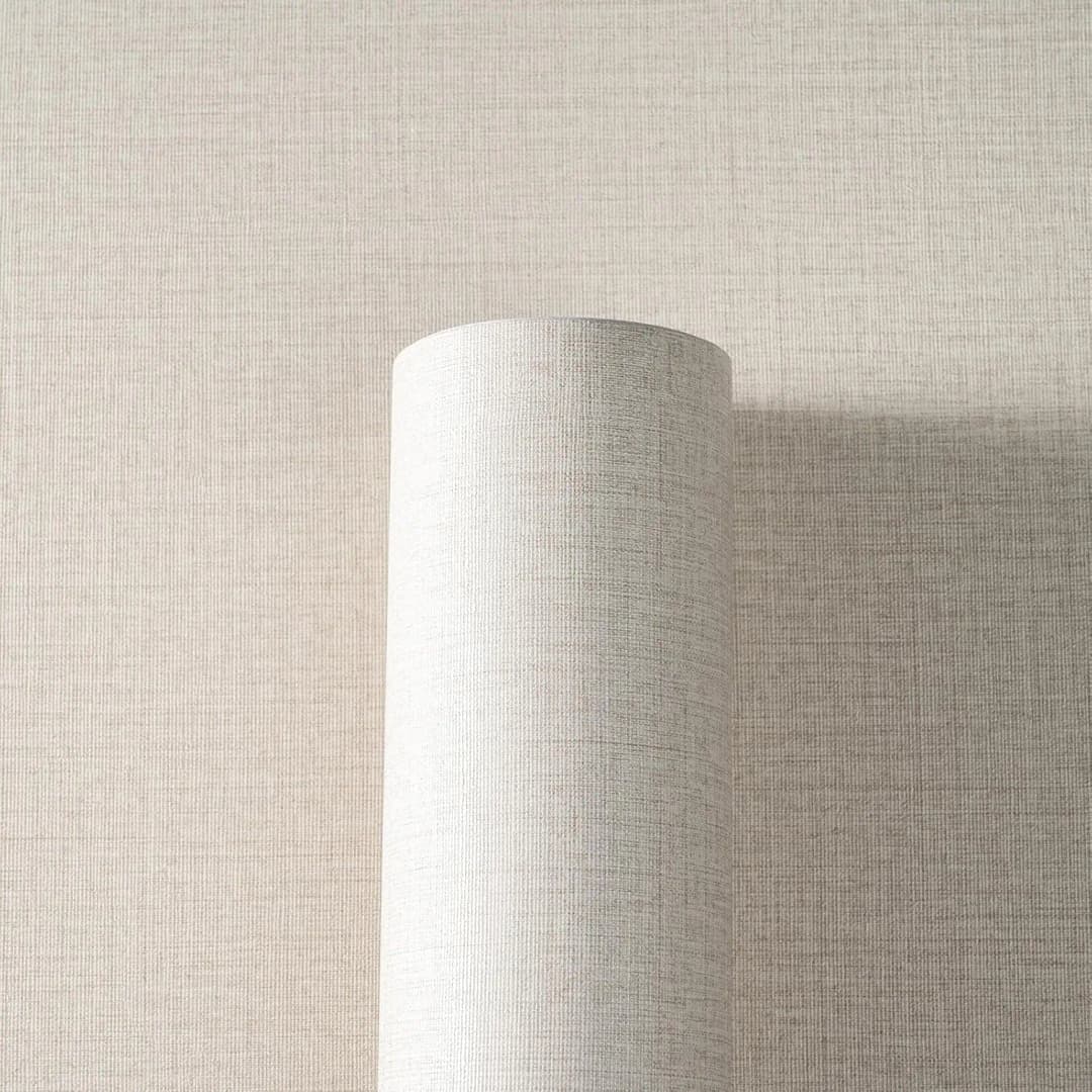 COWINLIFE DECO Custom Textured Peel and Stick Self Adhesive Wallpaper Fabric Linen Wall Paper PVC Vinyl Wall Covering for Bedroom