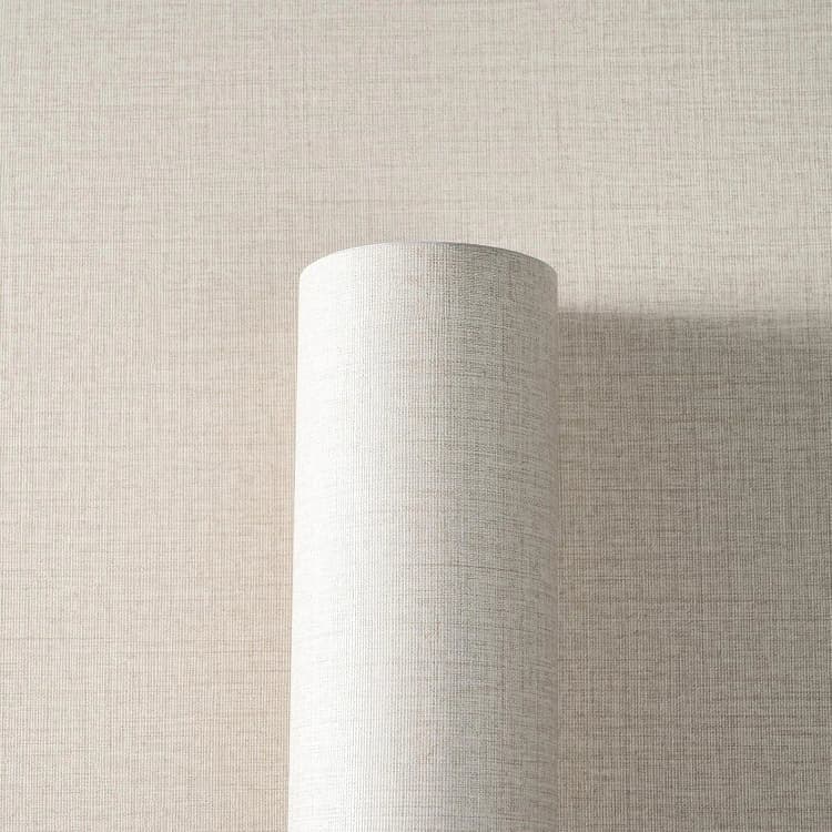 COWINLIFE DECO Custom Textured Peel and Stick Self Adhesive Wallpaper Fabric Linen Wall Paper PVC Vinyl Wall Covering for Bedroom detail 1