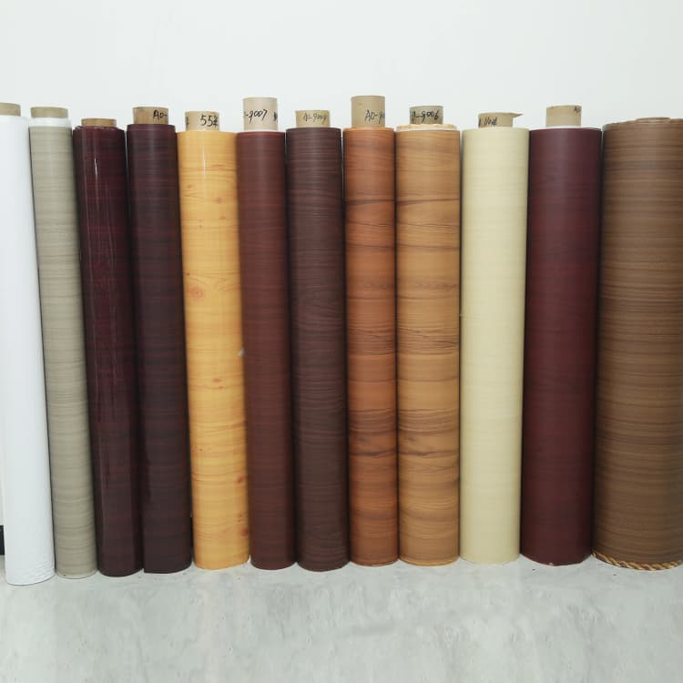 COWINLIFE DECO New Custom Wood Grain Wallpaper Kitchen Wall Sticker PVC Self Adhesive Peel and Stick Wallpaper for Bedroom Furniture detail 7