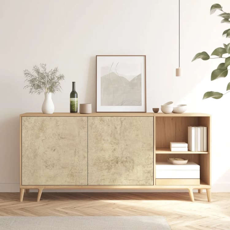 COWINLIFE DECO Grey Peel and Stick Textured Wallpaper Removable PVC Self Adhesive Cement Wallpaper for Bathroom Wall Stickers detail 5