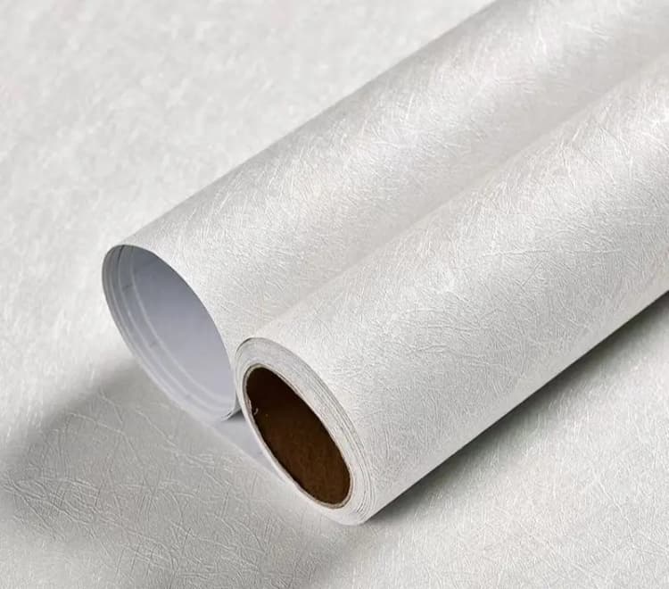 COWINLIFE DECO Embossed White Textured Wallpaper Peel and Stick Self Adhesive Vinyl Silk Wall Paper for Home 23.5 Inch X117inch detail 7