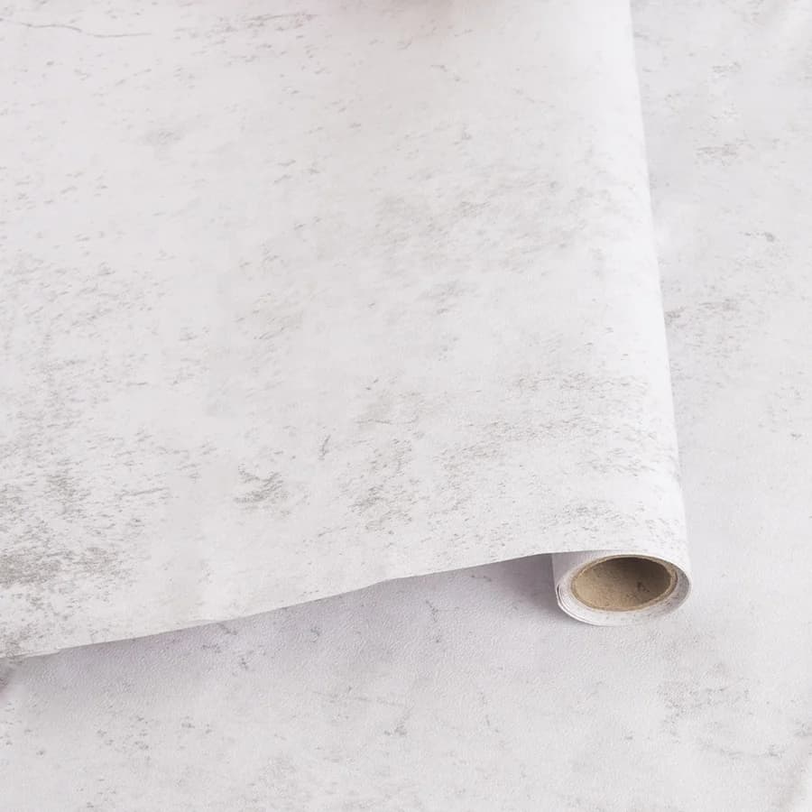 COWINLIFE DECO Custom Peel and Stick Textured Wallpaper PVC Self-Adhesive Cement Wallpaper for Living Room Decorative Wall Stickers
