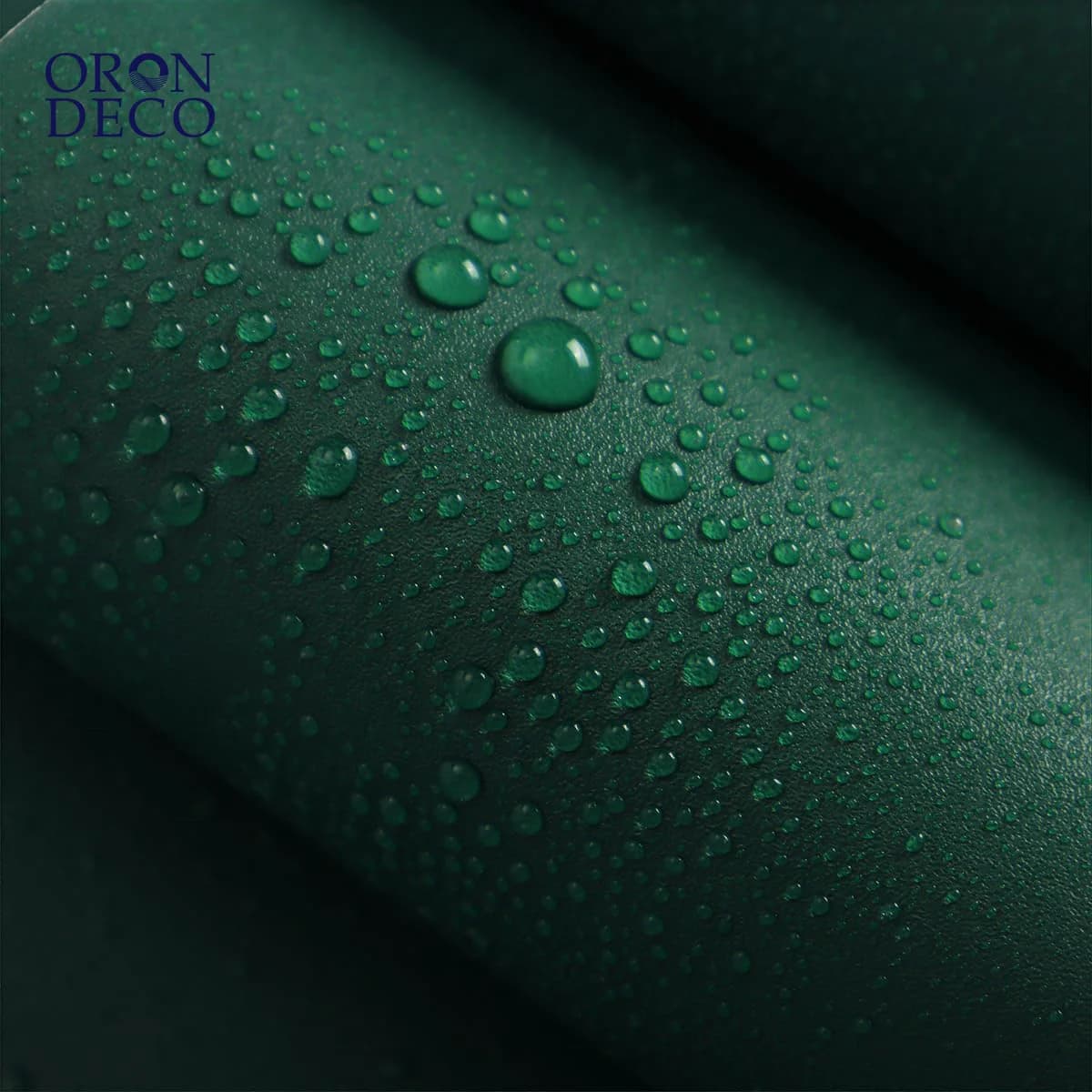 COWINLIFE DECO High Quality Green Peel & Stick PVC Vinyl Wallpaper Waterproof Kitchen Wall Sticker Solid Color Wallpaper for Bedroom