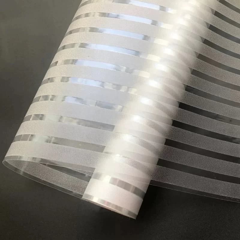 COWINLIFE DECO Modern Style Window Privacy Glass PET Electrostatic Film for Home Office Apartment Sunscreen Window Cover Indoor