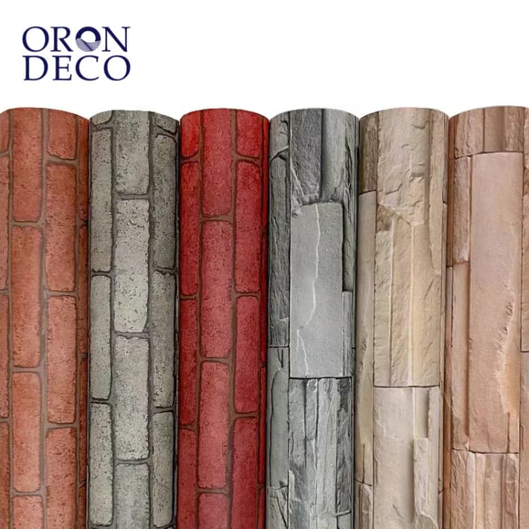 COWINLIFE DECO Brick Wallpaper 3D Waterproof Peel and Stick Self-Adhesive Wallpaper Roll Removable for Bedroom Wall Decoration detail 1