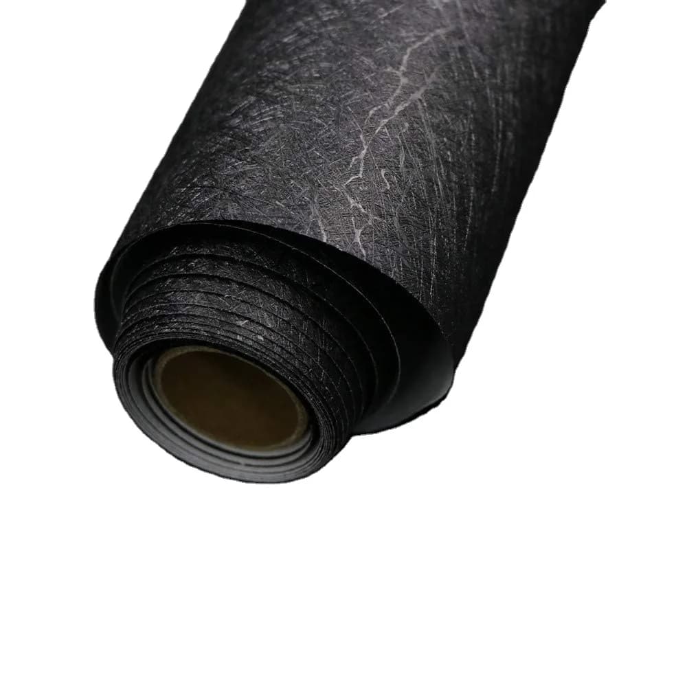 Black Silk Embossed Self Adhesive Peel and Stick Wallpaper Removable Kitchen PVC Vinyl Textured Wallpaper for Home Decoration