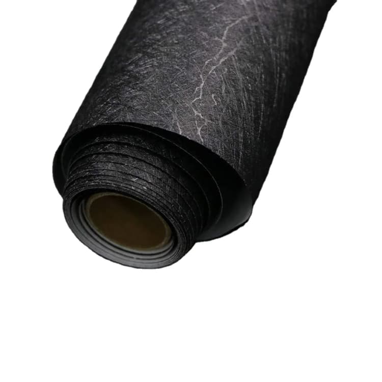 Black Silk Embossed Self Adhesive Peel and Stick Wallpaper Removable Kitchen PVC Vinyl Textured Wallpaper for Home Decoration detail 1