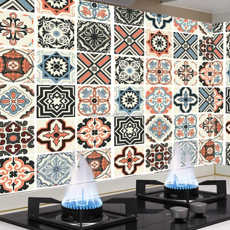 Easy to Clean Wall Decor Stickers Pvc Decor Wallpaper Self Adhesive Flim for Room Wall Furniture Cabinet Decoration detail 1