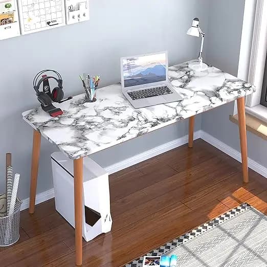 COWINLIFE Waterproof Self Adhesive Wallpaper Black Peel and Stick Marble Stickers Wallpaper Film Backsplash for Kitchen detail 4