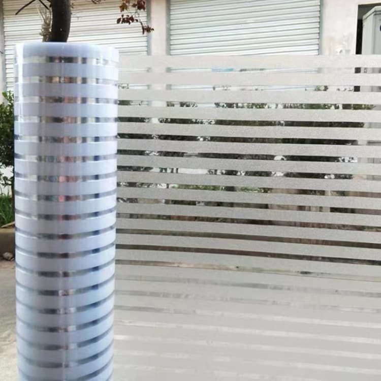 Window Privacy Glass, Window Film, Electrostatic Film, Sunscreen Window Cover Suitable for Home, Office, Bathroom detail 1