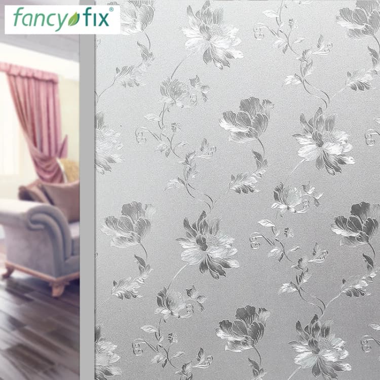 Window Privacy Glass, Window Film, Electrostatic Film, Sunscreen Window Cover Suitable for Home, Office, Bathroom detail 2