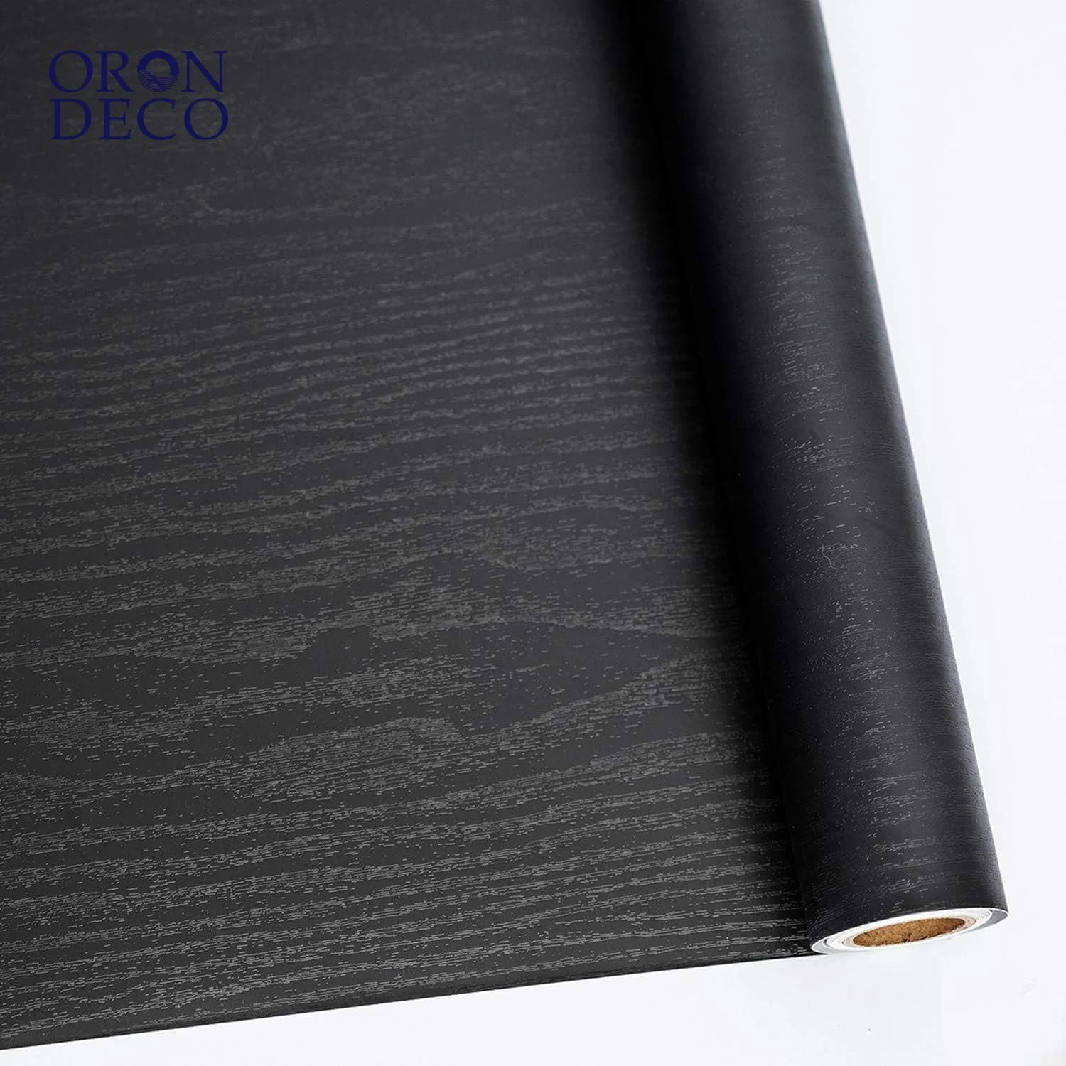 COWINLIFE DECO Best Selling Waterproof Black Wood Grain Wallpaper Peel and Stick Self Adhesive Wood Wallpaper Sticker Wall Covering