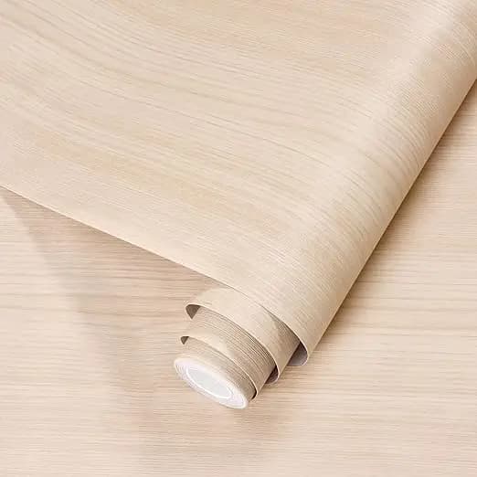 Wood Grain Contact Paper Peel and Stick Wallpaper Removable PVC Self Adhesive Wood Stickers for Cabinets Wall Covering