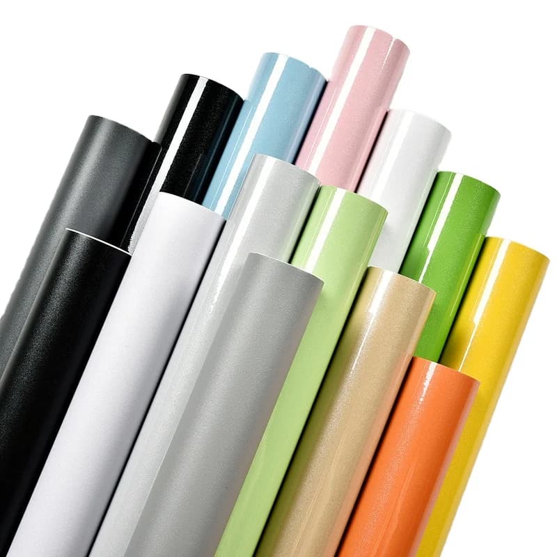 Factory Price High Quality Wall Panel Vinyl Contact Paper Pvc Peel and Stick Glitter Wallpaper for Kitchen Cabinet Wall Covering