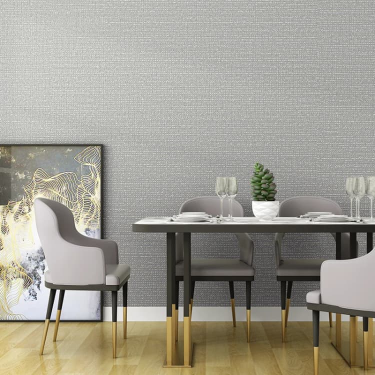 Linen Grasscloth Wallpaper Roll Bedroom Texture Wall Paper Peel and Stick Self Adhesive Wallpapers Wall Covering detail 5