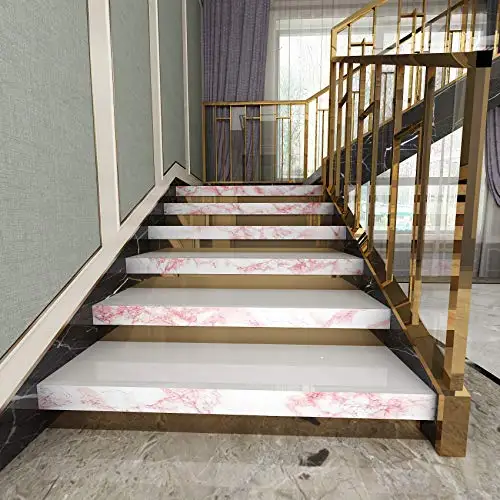 Marble Wall Paper Rolls Decoration Stick and Peel Self Adhesive Removable Waterproof Wall Paper for Countertop Wall Covering detail 5
