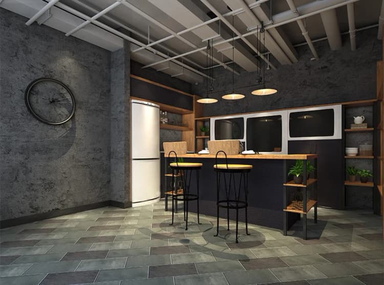 Concrete Modern 3d Wallpaper Peel and Stick Wallpaper Sticker Matte Texture Wall Sticker detail 5