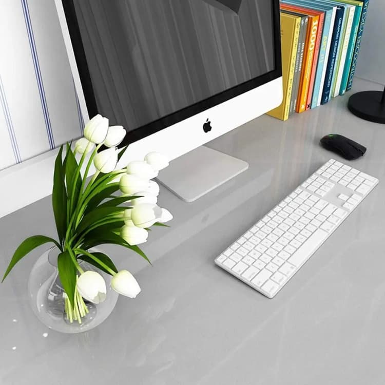 Waterproof Easy to Clean Pvc Vinyl Glitter Grey Peel and Stick Wall Paper Self Adhesive Glossy Wallpaper for Kitchen detail 2