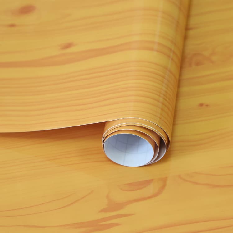 Pvc Wood Vinyl Kitchen Cabinet Bedroom Wardrobe Furniture Renovation Sticker Waterproof Decorative Film Self Adhesive Wallpaper detail 6