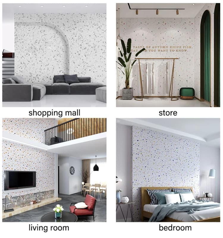 Waterproof Removable Marble Self Adhesive Wallpaper Pvc Vinyl Film for Home Decoration Kitchen Countertop Cabinet Renovation detail 6