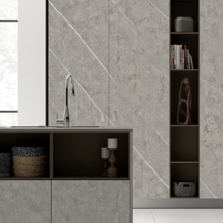 61Cm*3M Waterproof Easy to Clean Glossy Marble Kitchen Countertop Self Adhesive Wallpaper detail 4