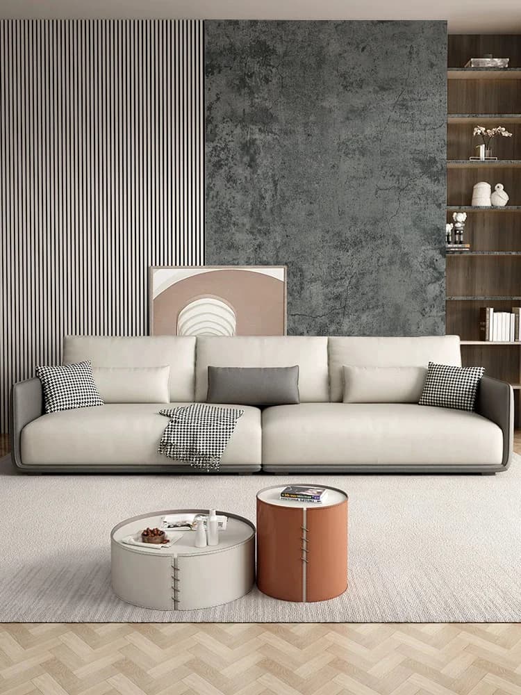 COWINLIFE DECO Peel and Stick Vinyl Self-Adhesive Modern Cement Concrete Wallpaper New Interior Decoration for Bathroom Wall Panels detail 2