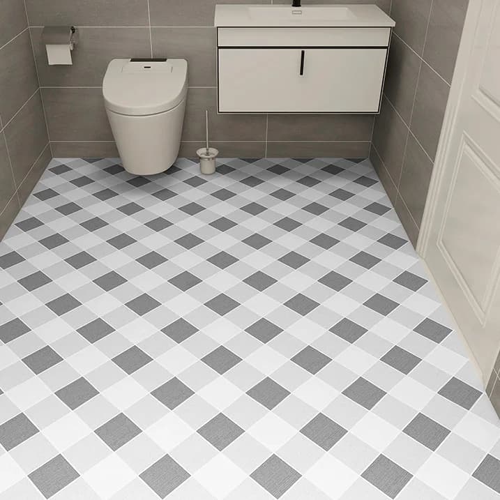 Modern  Self-Adhesive Wallpaper Floor Tiles Paper Home Decoration Waterproof Antiskid  Pvc Floor Paper detail 3